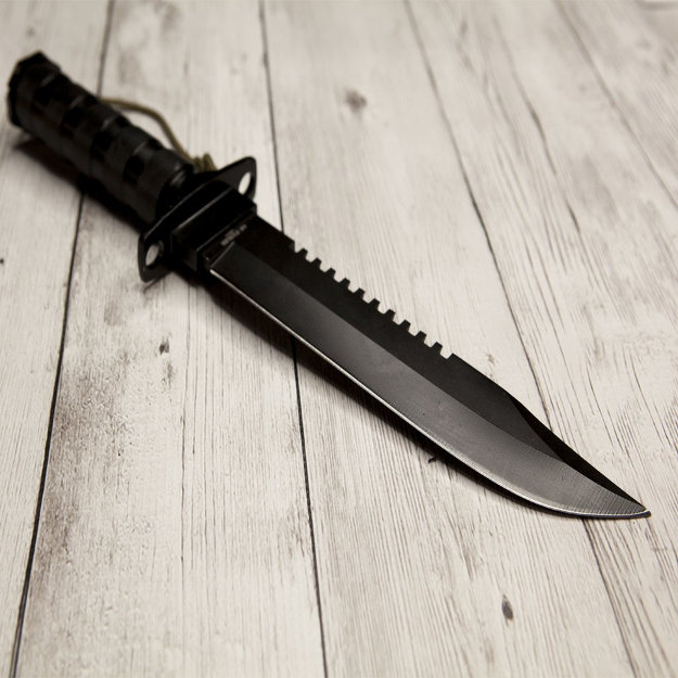 14" Survival Knife With Survival Kit | Outdoor Warrior's Wishlist For The Best Survival Gear For Black Friday