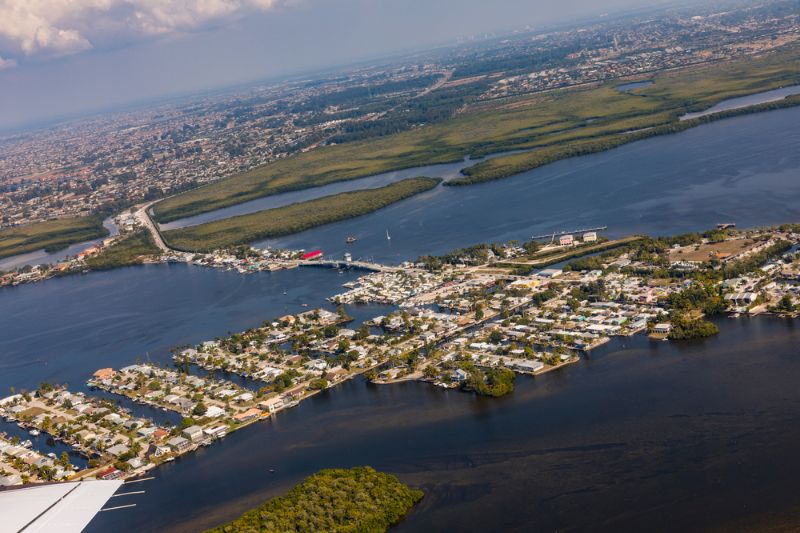 aerial-view-historic-florida-town-matlacha-684999820 | top places to visit in each u.s. state