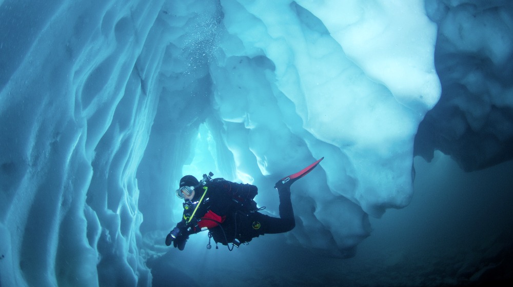 Cool Adventure Scuba Diving Ice Cave | Ice Diving | Featured
