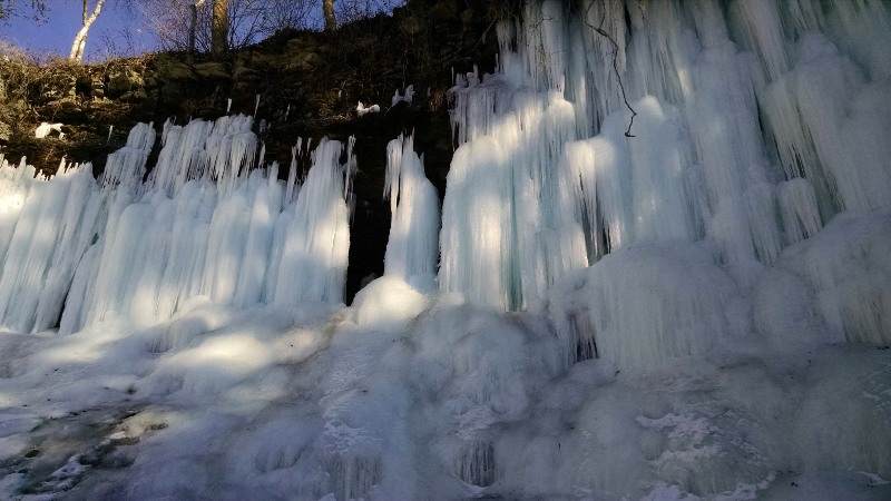 Frozen Falls Minnesota | Ice Climbing